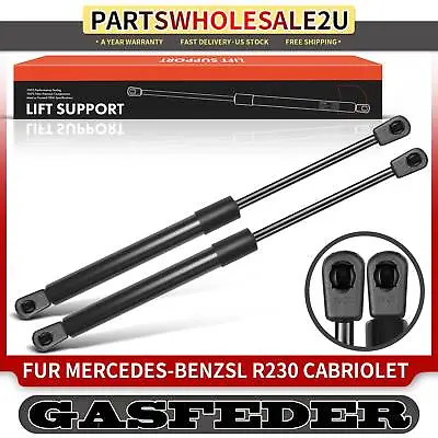 2x Rear Trunk Lift Supports For Mercedes-Benz R230 SL600 SL500 SL55 AMG SL65 AMG • $18.35