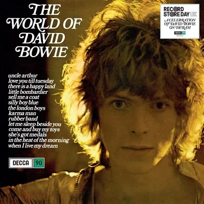 David Bowie - The World Of David Bowie BLUE VINYL LP RECORD STORE DAY  • £29.99