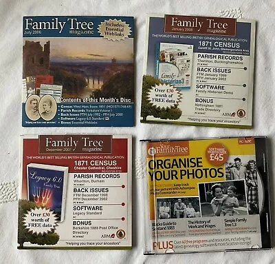 Your Family Tree - PC/MAC CD ROM Research • £1