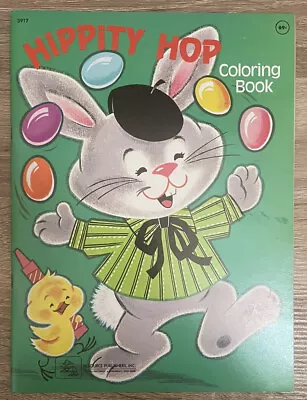 Vintage Hippity Hop Coloring Book 1977 Resource Publishers Unused • $9.95