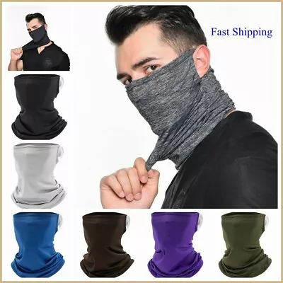 Face Masks Mouth Cover Multi-Use Reusable Washable Scarf Cooling Covering Unisex • $5.86