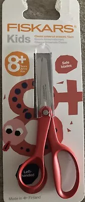 £6.29 • Buy Fiskar's Children's Scissors Left Handed 5in 13cm Safe Cuts Paper Felt