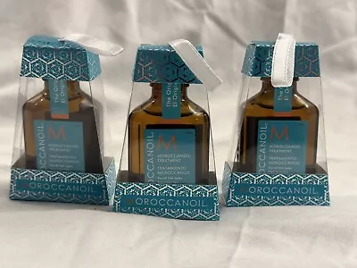 3 Pack Moroccanoil Treatment Light 0.85 Oz  Argan Moroccan Oil Travel Size • $24.99