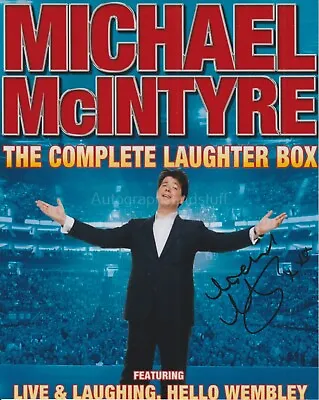 Michael McIntyre Hand Signed 8x10 Photo Autograph Comedian The Wheel Big Show F • £29.99