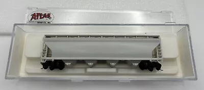 N Scale Atlas ACF 4-Bay Centerflow Covered Hopper Undecorated • $20