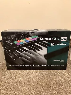 NEW Novation Launchkey 25 MK2 Midi Controller With Ableton Live Lite Software • £74.99