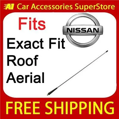 £6.99 • Buy Nissan QashQai Replacement Car Radio Aerial Arial Whip Mast Antenna For Roof