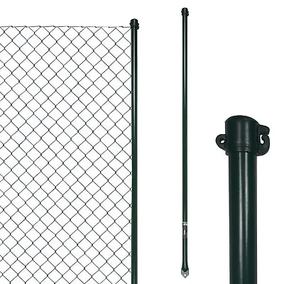 1m Garden Fencing Net Stake Post Steel Metal Multipurpose Mesh Ground Spike • £5.99