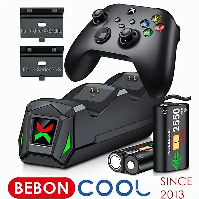 For Xbox Series S X Controller Fast Charging Dock Station + Rechargeable Battery • $41.99