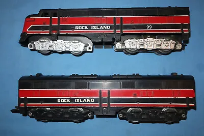 Marx #99 Rock Island E-7  Diesel Locomotive A/B Units. Runs Well • $89.95