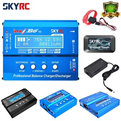 SKYRC IMAX B6 EVO B6 V2 B6 Mini B6AC V2 LiPo Battery Balance Charger Discharger • $19.62