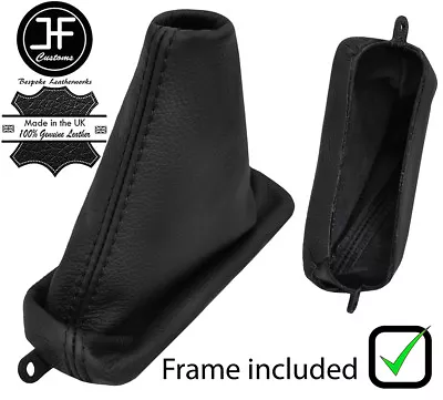 Black Stitch Leather Handbrake Gaiter+plastic Frame Fits Mazda Rx7 Fd3s 92-02 • $388