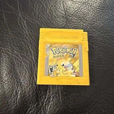 Pokemon Yellow (Nintendo Gameboy 99) Authentic Special Pikachu Edition • $60