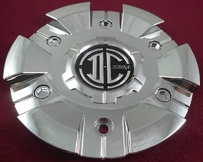 2 Crave Wheels Chrome Custom Wheel Center Cap # 6189-CAP • $49.95