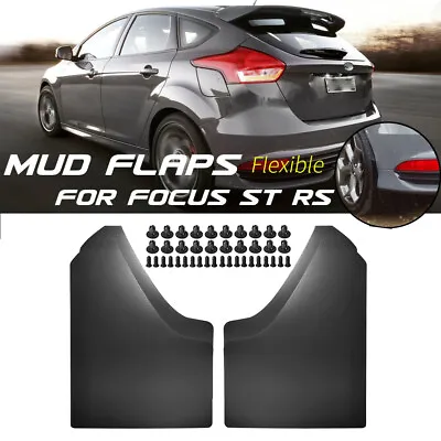 4x Universal Thicker Mud Flaps For Car Pickup Van Truck Mudguards Splash Guards • $23.39