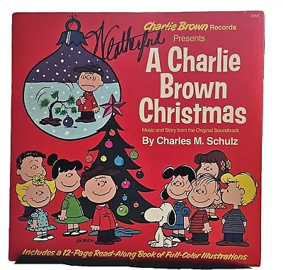 A Charlie Brown Christmas Vinyl  Lp Album/full-color Read-along Story Book  • $20