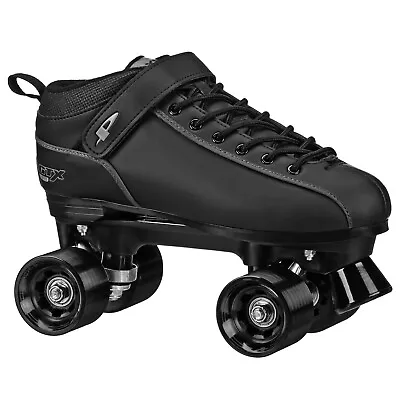 Black GTX-500 Quad Roller Speed Skates • $100