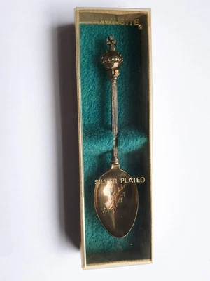 £4.99 • Buy QUEEN ELIZABETH II SILVER JUBILEE EXQUISITE SILVER PLATED SPOON, E.J.Ltd