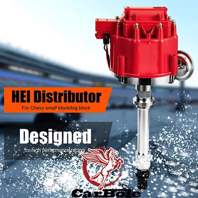 Ignition Distributor HEI Electronic For Chevy V8 Engine 9000 RPM 350 454 SBC BBC • $67.82