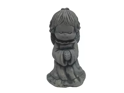 Mt St Helen's Ash Sculpture Praying Angel 4  Handcrafted Genuine Volcanic Ash • $9.87