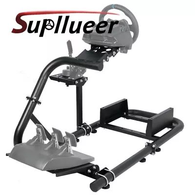 Supllueer Racing Wheel Stand Fits For Logitech  G29 G920 Fanatec Thrustmaster • £139.99