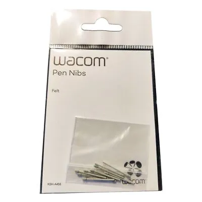 Wacom ACK-22213 Replacement Nibs (Felt 10-Pack) For Wacom Pro Pen 2 Pro Pen 3D • $19.90