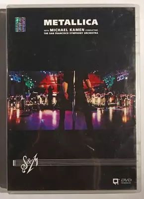 Metallica - S&m - 2000 Mexican Double Dvd Rock Metal • $19.99