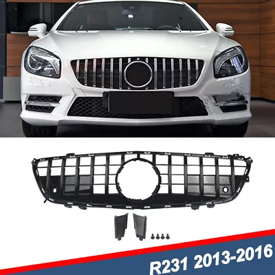 Front Grille Hood Grill For Mercedes-Benz R231 SL-Class 2013-2016 2015 GTR Style • $167.99