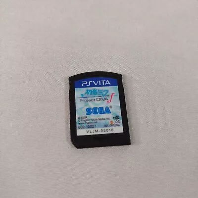 Japanese PlayStation PS Vita Project Diva F Hatsune Miku Japan Import Cart Only • $11.98