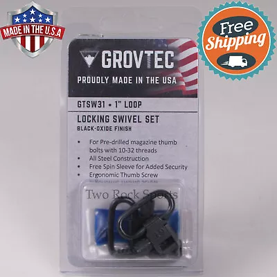 SWIVEL SET - Mossberg 500 Maverick 88 12GA 12 Gauge - 1  Sling BLUED - USA MADE • $16.99