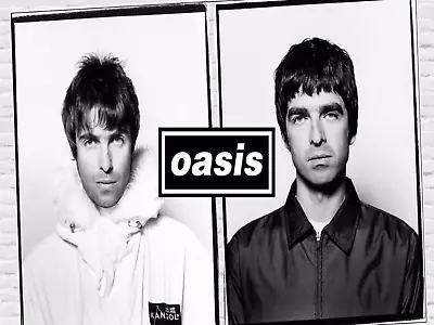 Wall Decor Oasis Gallagher Brothers Grey Canvas Stretched Over Solid Frame • £29.69