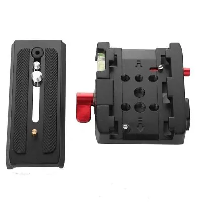 $19.99 • Buy P200 Quick Release Plate Aluminium Alloy Clamp Tripod For Manfrotto 501 500AH Q5