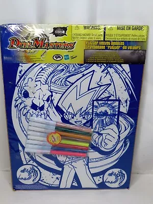 Duel Masters Coloring Doodles W/ Markers Velvet & Regular Poster NEW Sealed • $25.96