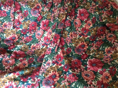 £45 • Buy Beautiful Vintage Curtains Montgomery Fabric “ Hathaway” 52” W X 55”l VGC
