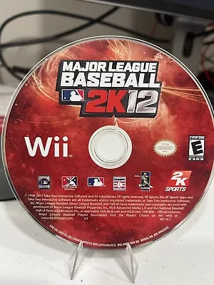 Major League Baseball 2K12 (Nintendo Wii 2012) - DISC ONLY (123) • $11.85