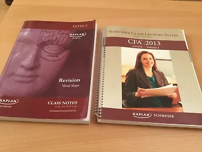 CFA Level 2 Kaplan Revision And Class Notes • £19.99