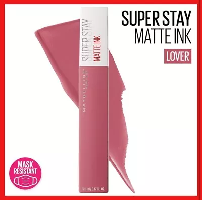 Maybelline Superstay Matte Ink Liquid Lipstick Shade 15 Lover ( See Description) • £5.25