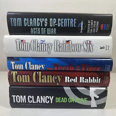 5 Lot Tom Clancy- Dead Or Alive The Teeth Of The Tiger Red Rabbit +2 • $45