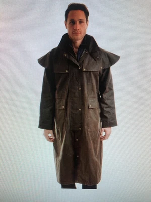 £50 • Buy Men's Thomas Cook High Country Professional Oilskin Long Coat
