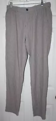 Banana Republic Linen Cotton Pants Gray Size 33x34  Worn ONCE Only • $15.50