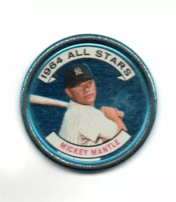 1964 Topps Coins 131 Mickey Mantle  All-Star Right Handed YANKES VINTAGE 1960S A • $49.95