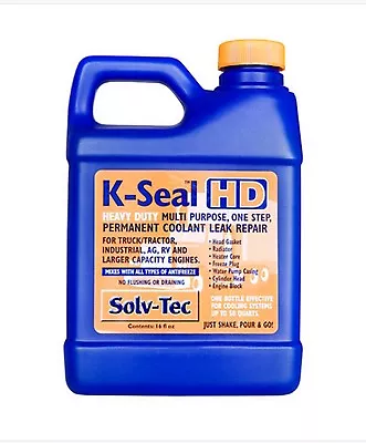 LOT Of 6 16oz St5516 K-seal Hd Permanent Coolant Leak Repair Kseal Solv-tec16oz • $176.76