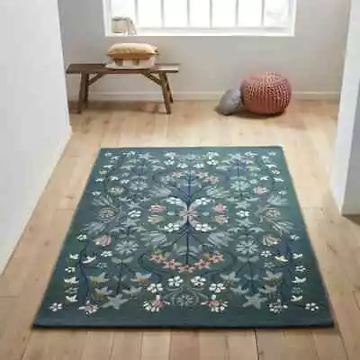 New Traditional Multi Colored Floral Rug By La Redoub Woolen Hand Tufted Rug 5x8 • $236.16