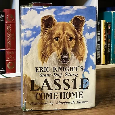 Lassie Come Home - Eric Knight (1st Editon 7th Print) Illus. Marguerite Kirmse • $55.99