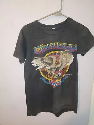 Vintage Molly Hatchet Beaton' The Odds Tour Shirt AN31276 • $22.99