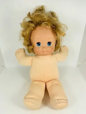 Mattel Magic Nursery Doll Strawberry Blonde Hair 1989 Baby Doll Vintage • $15.99