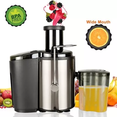 600W Electric Juicer Fruit Vegetable Blender Juice Extractor Citrus Machine New • $45.45
