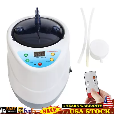 4L Sauna Steamer Pot Steam Generator With Remote Control For Tent Home SPA • $74