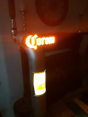 Corona Beer Pump (without Bubble Pump) Lights Up Pub Bar Mancave With Driptray • £130