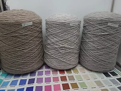 13 Lb .4 Oz Wool Yarn Weaving  Knitting Art Lot 800 Ypp  • $82